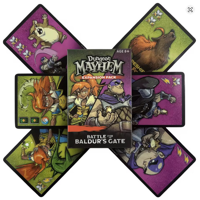 Dungeon Mayhem: Battle for Baldur’s Gate Expansion Pack D&D Card Game +?