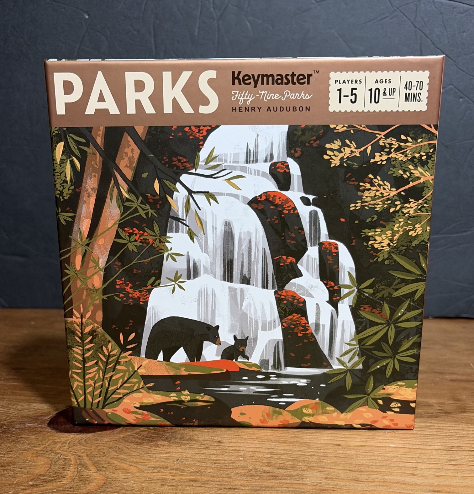Parks Keymaster Fifty-nine Parks Board Game 2021 Version 1.1 COMPLETE