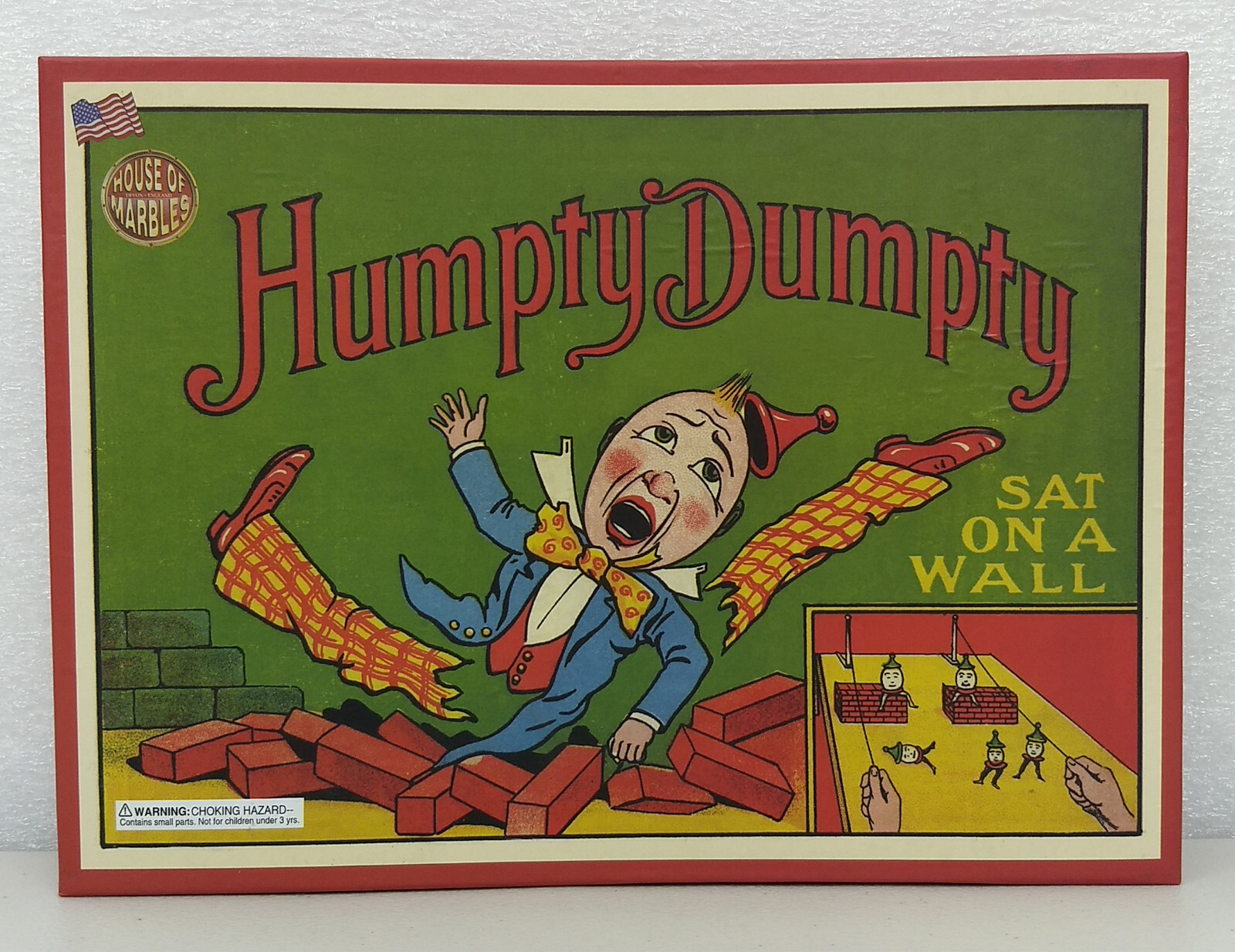 Humpty Dumpty Sat On A Wall Game ~ House of Marbles **Brand New & Sealed**