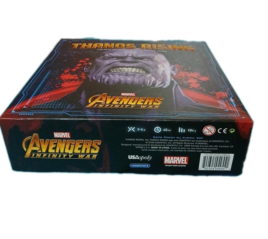 Thanos Rising Board Game – 100% Complete – Marvel Avengers: Infinity War
