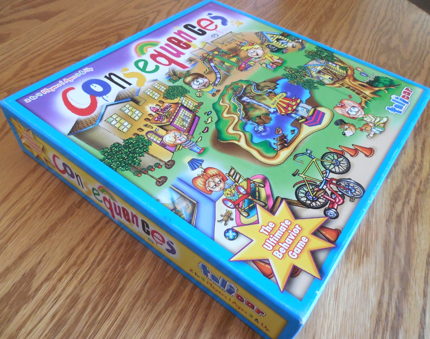 NEW 2017 Talicor Inc “Consequences” The Ultimate Behavior Board Game for Age 3+