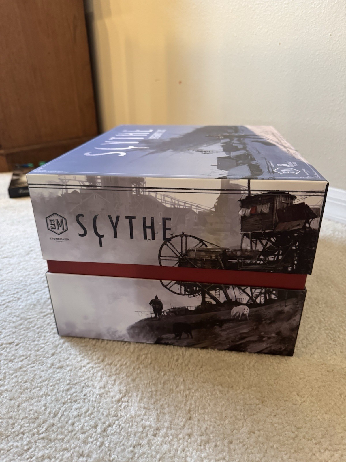 Stonemaier Games Scythe – Complete with All Expansions in Legendary Box METAL