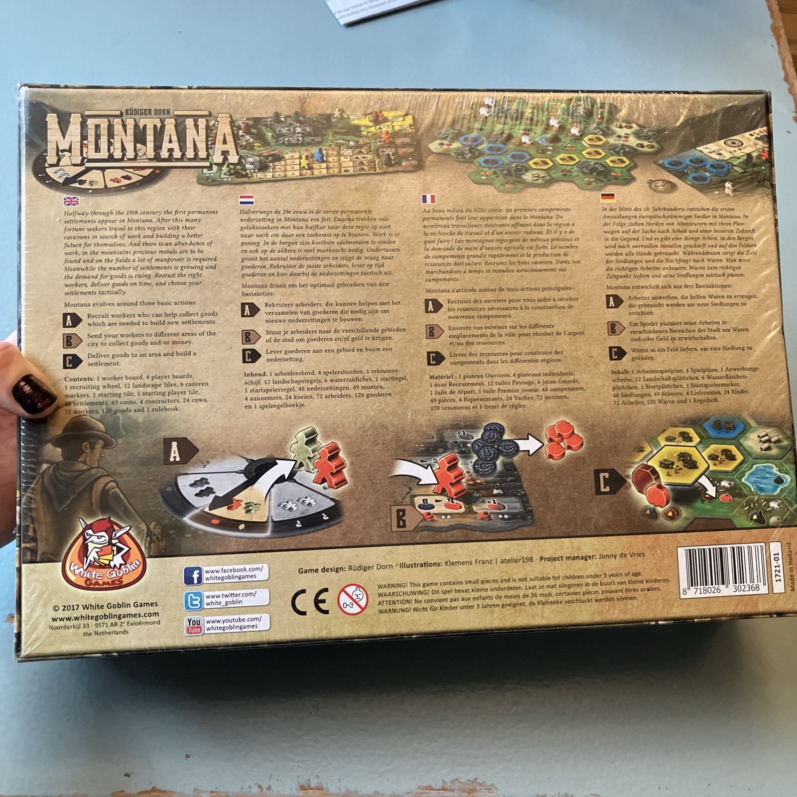 Montana – White Goblin Games – New in Shrink