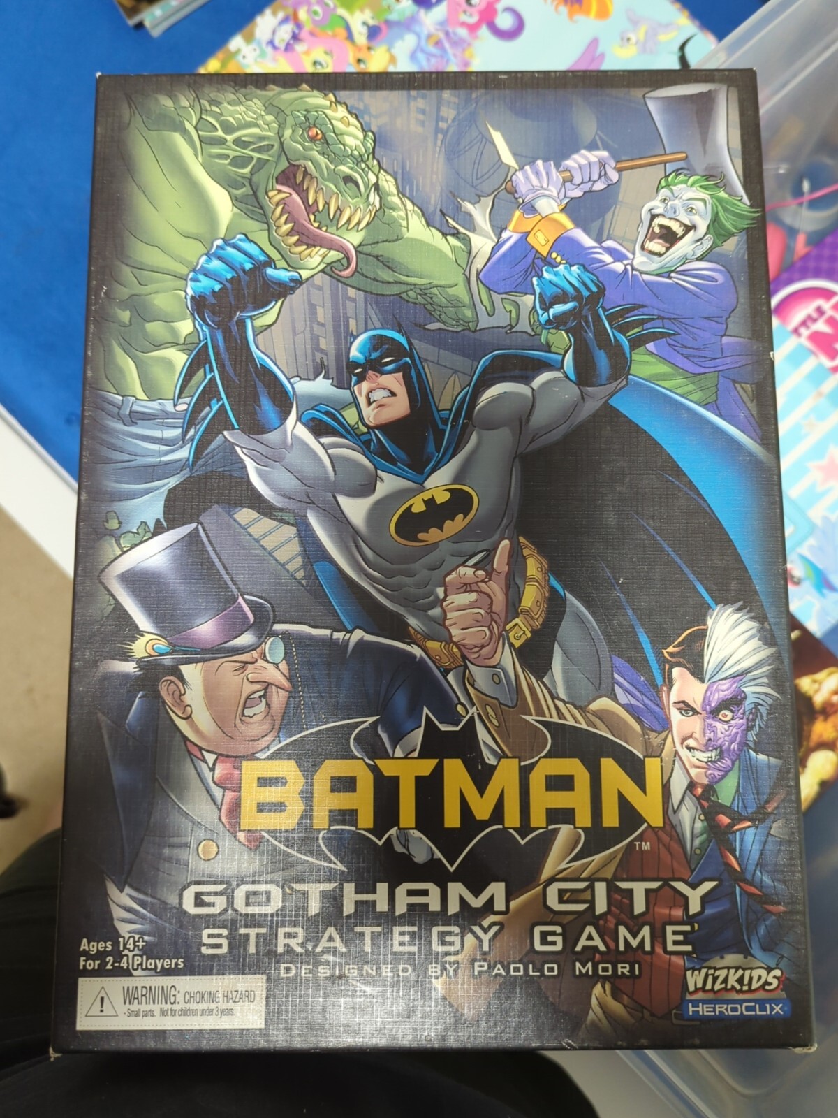 HeroClix DC – Batman Gotham City Strategy Board Game Wizkids Complete
