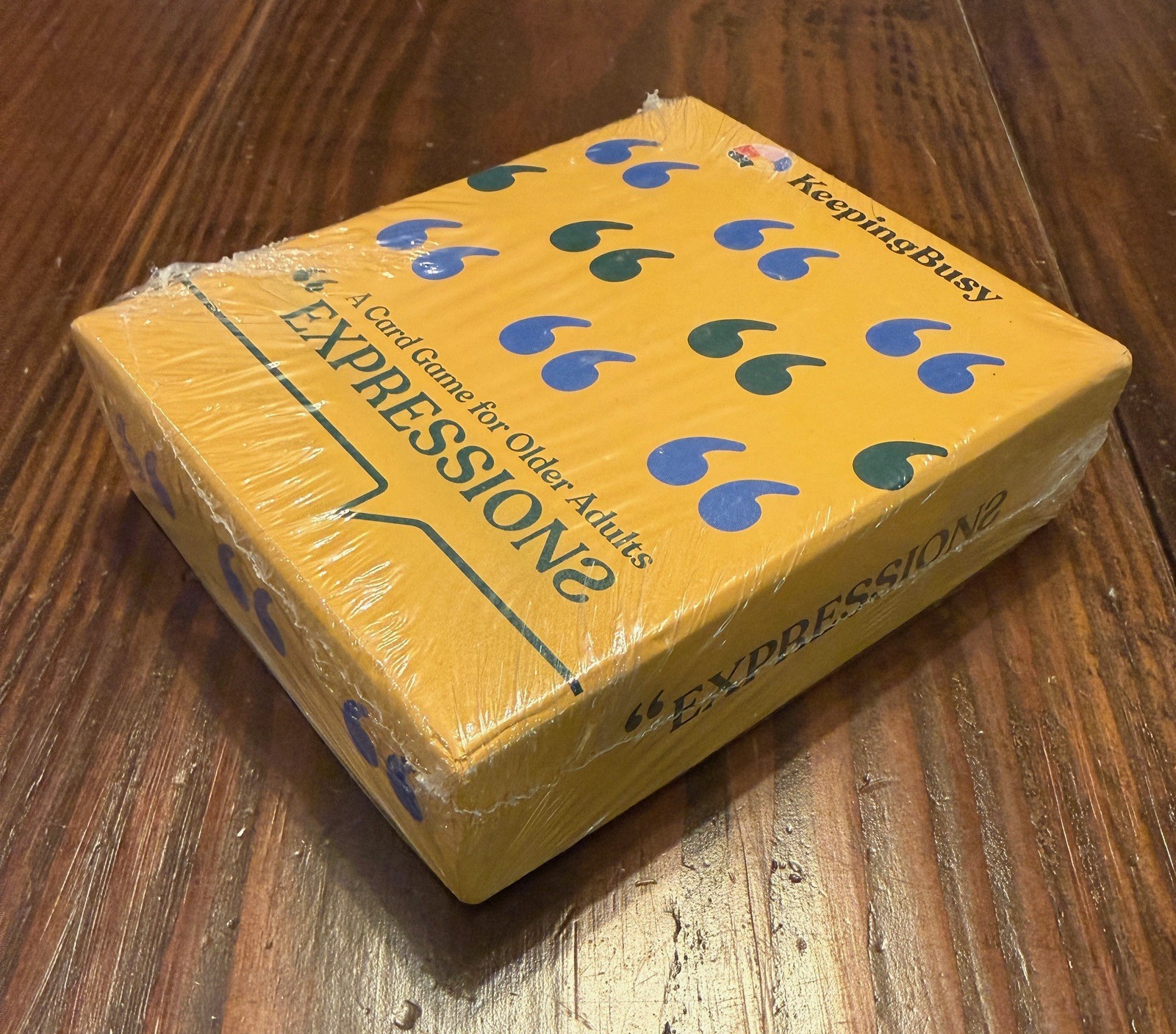 NEW Keeping Busy EXPRESSIONS Card Game for Seniors SEALED