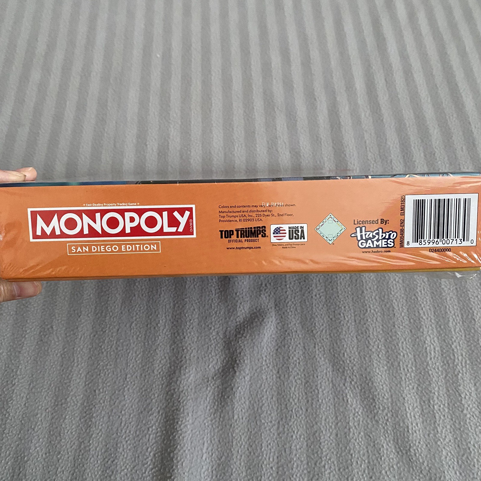 Monopoly San Diego CA Board Game USA City Edition – New & Sealed
