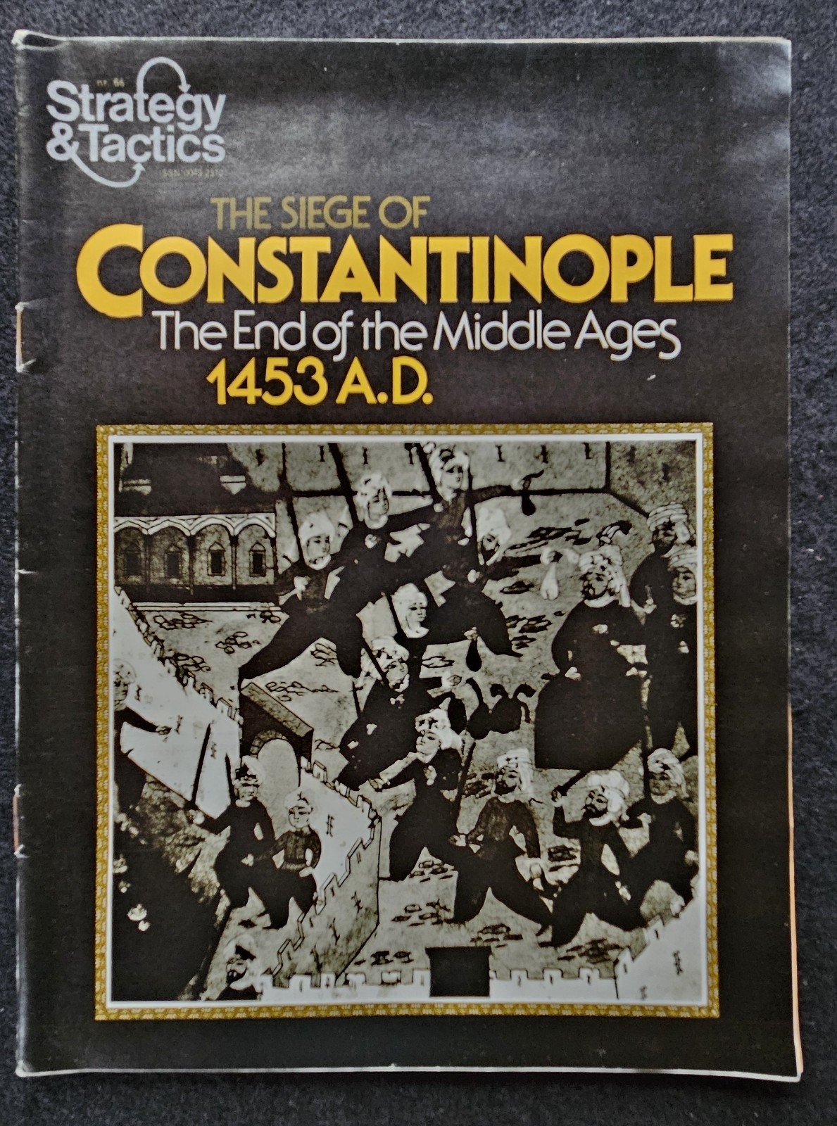 VTG Strategy & Tactics #66 SIEGE OF CONSTANTINOPLE: End of Middle Ages UNPUNCHED
