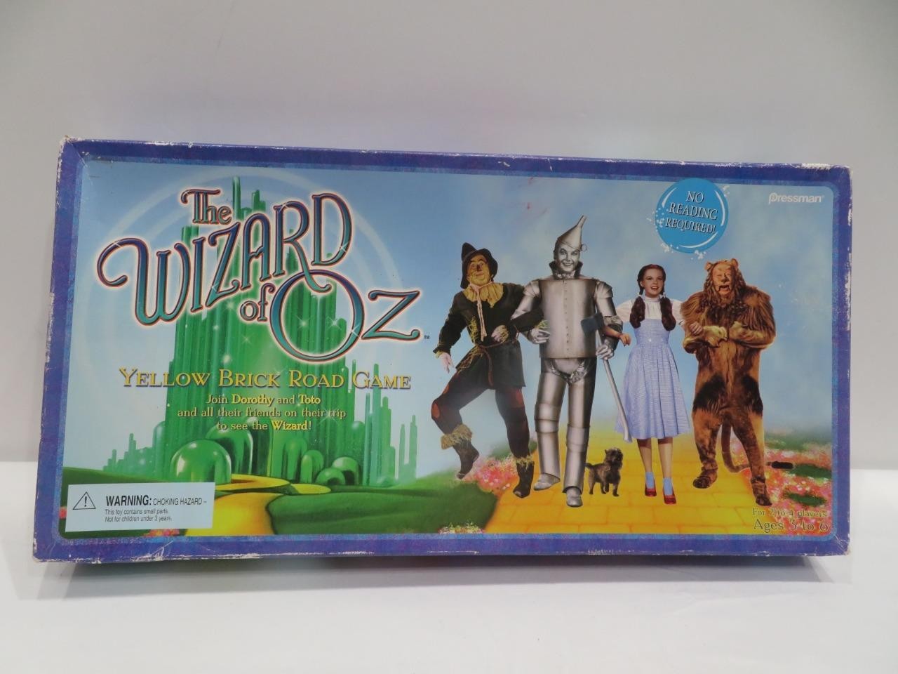 1999 The Wizard of Oz Yellow Brick Road Game #4002-2098A, Pressman 100% Complete