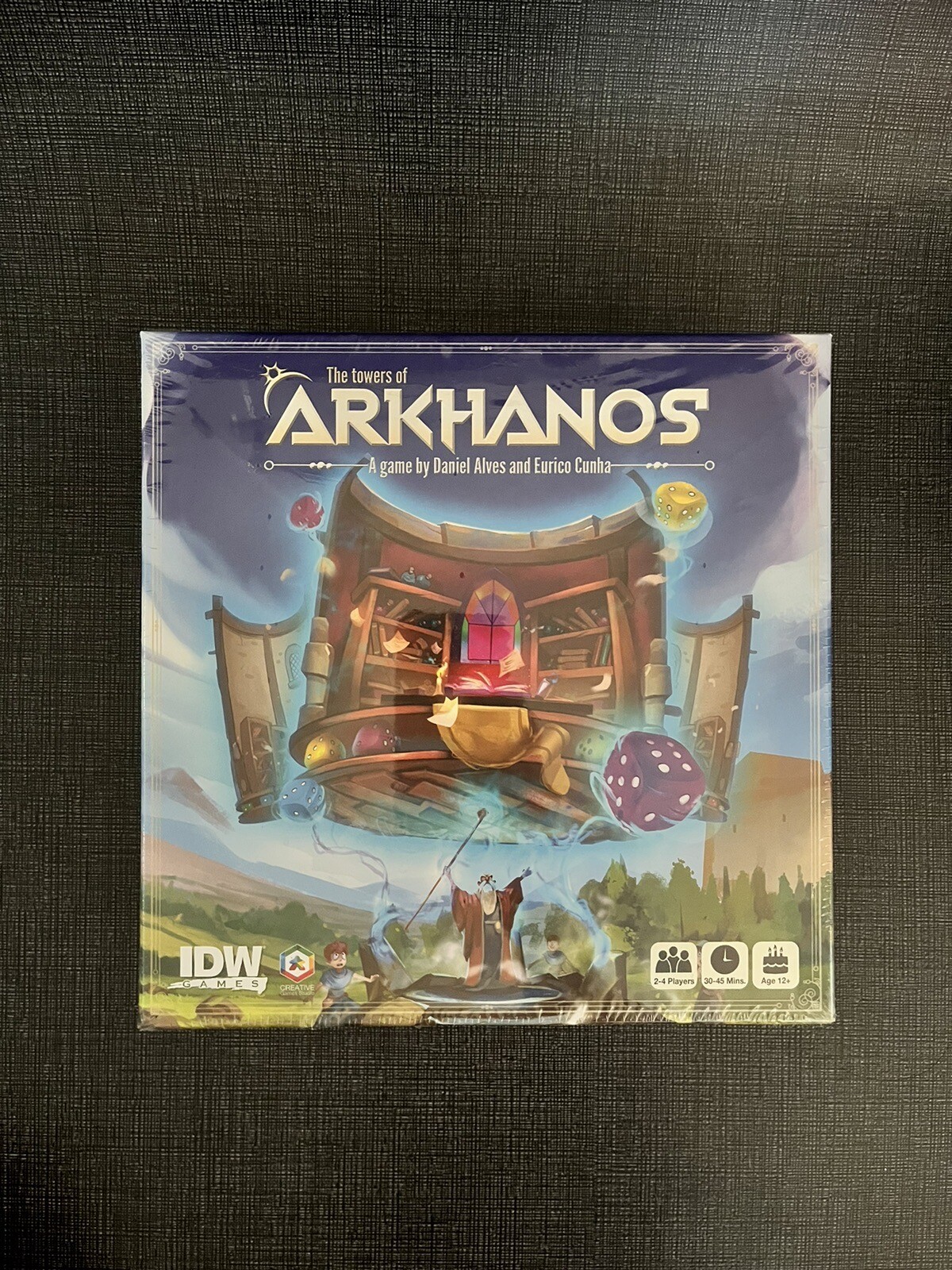 The Towers of Arkhanos – A Dice Drafting, Tower Building Game for 2 to 4 Players