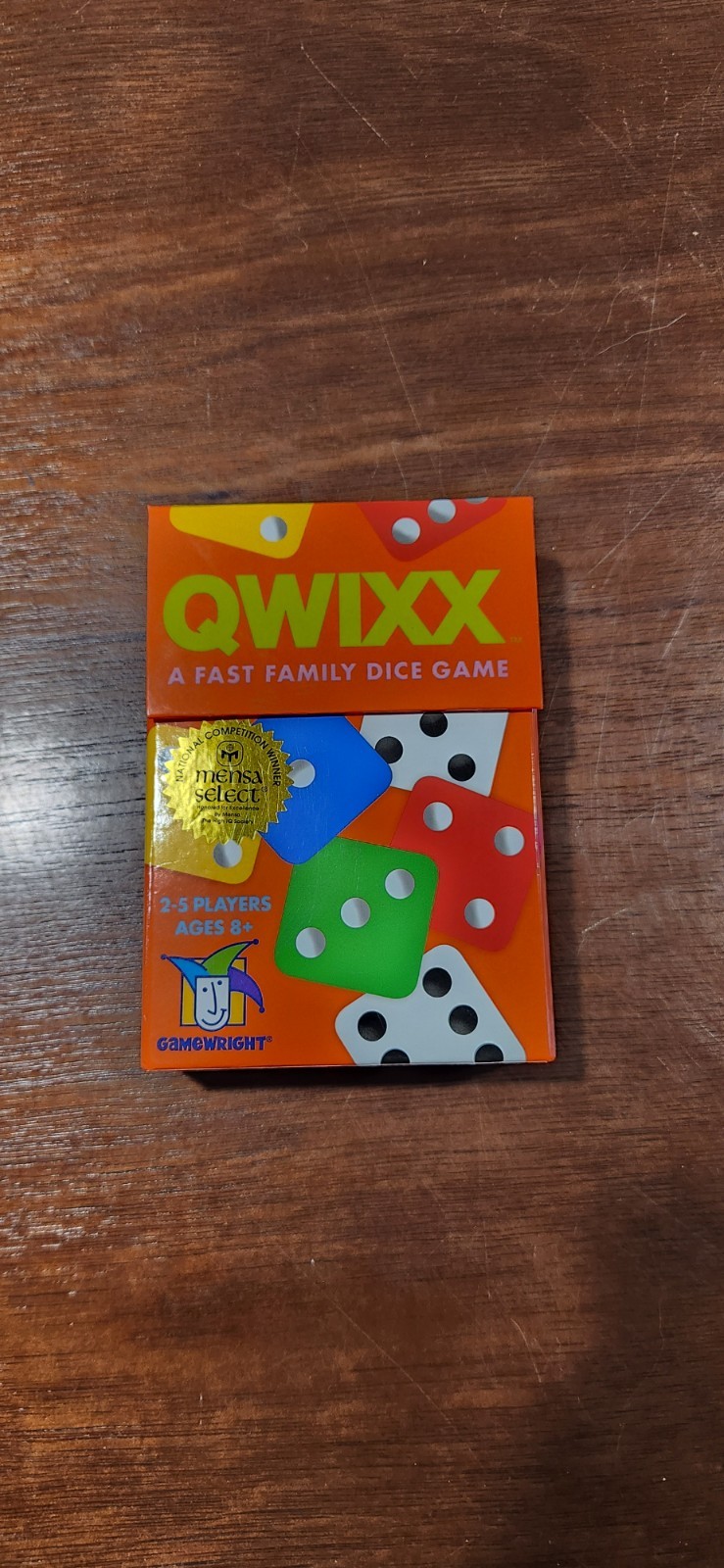 Qwixx Dice Game * Mensa Award Winner * Ages 8+ * 2-5 Players Complete