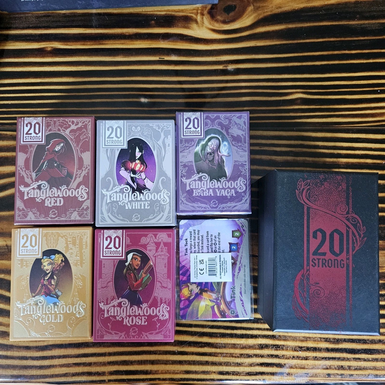 20 Strong Tanglewoods Lot: Gold, Red, White, Baba Yaga, Rose + promos