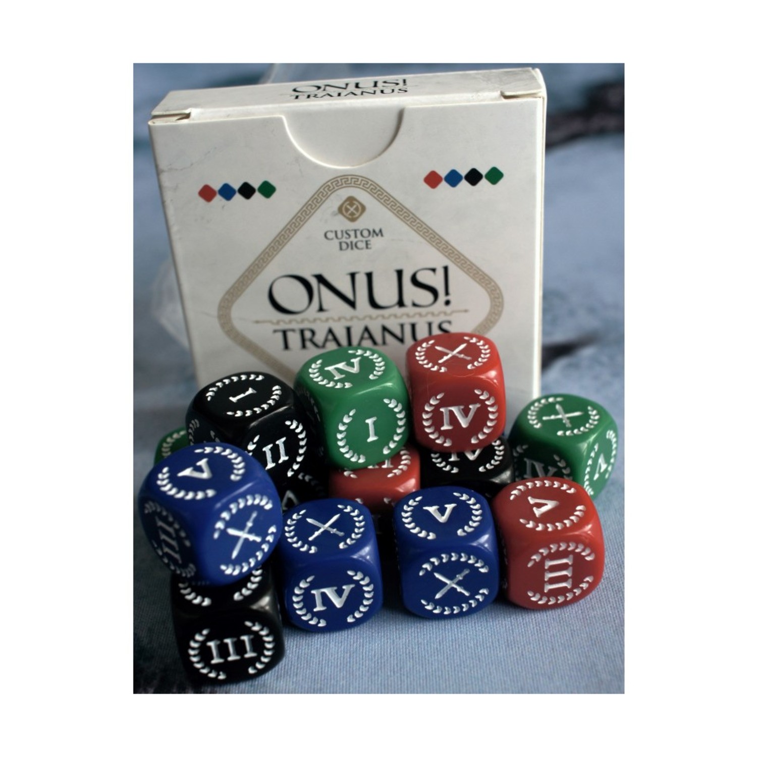 Crowd Games Board Games ONUS! – Custom Dice Set (16) (2024 Ed) SW (New)