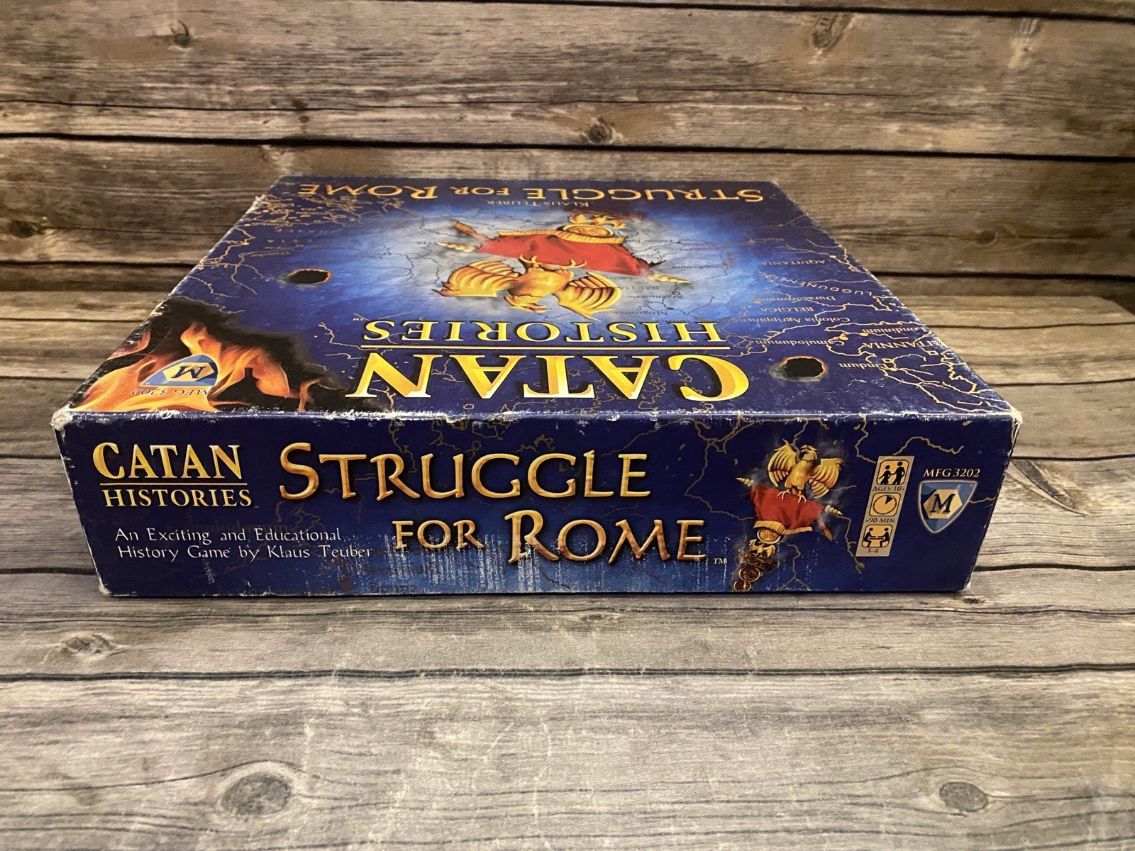Catan Histories Struggle for Rome COMPLETE Klaus Teuber Mayfair Games 3202