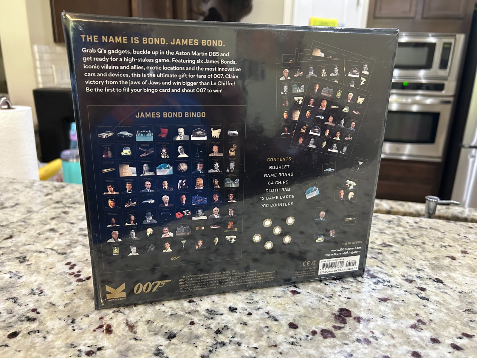 James Bond 007 Bingo Game – NEW, SEALED