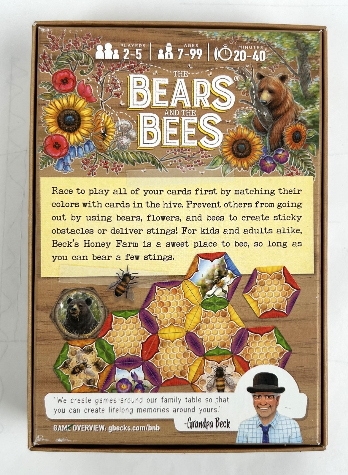 The Bears and the Bees by Grandpa Becks Games