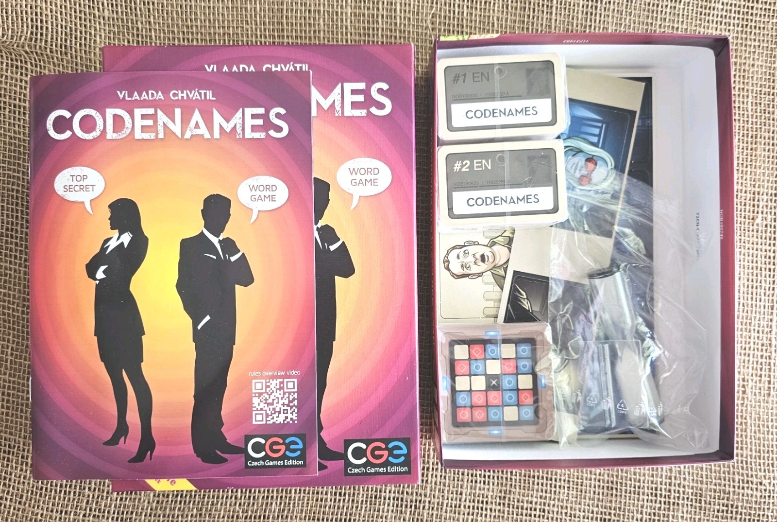 CodeNames By Czech Games Edition Social Word Game New Open Box