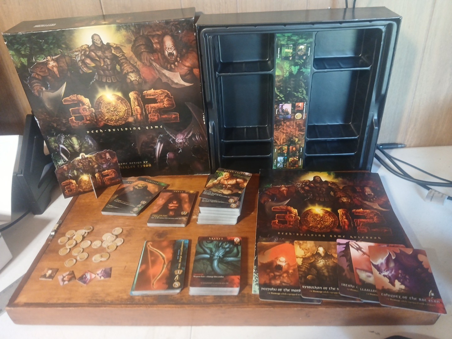 Cryptozoic Boardgame 3012 – The Deck Building Game Box