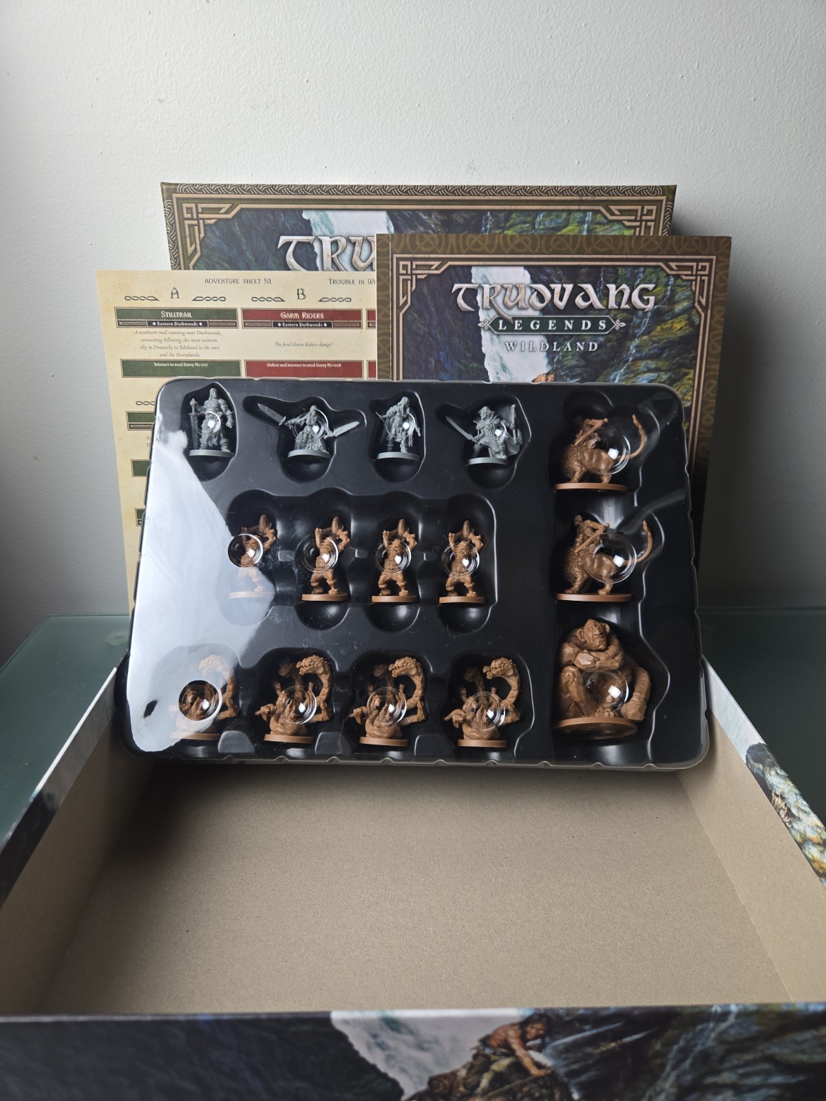 Trudvang Legends Wildland Board Game Expansion KS Exclusive Kickstarter CMON New