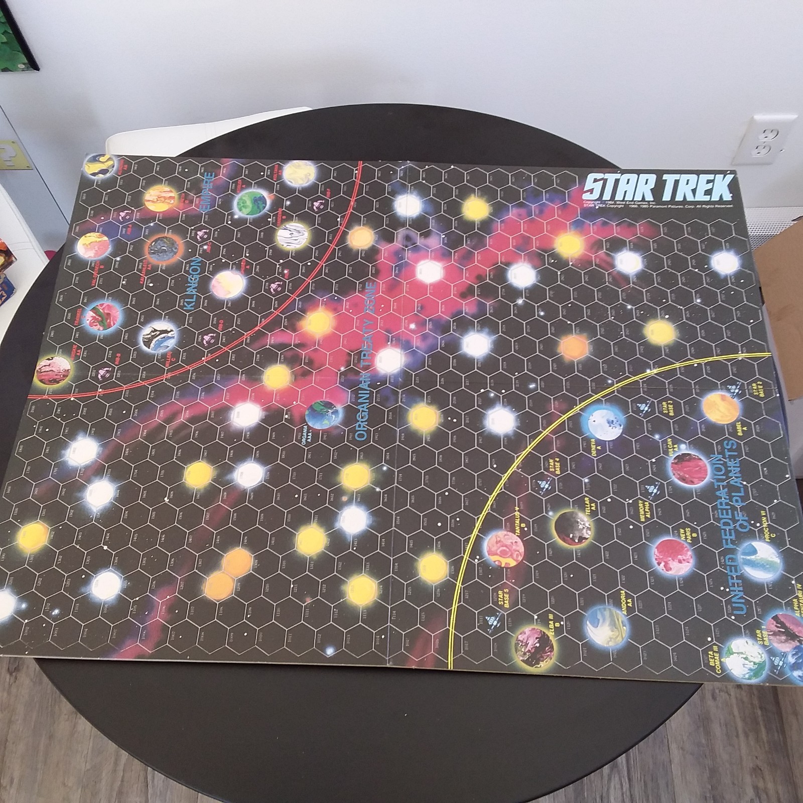 Star Trek : The Adventure Game | Vintage 1985 by West End Games | Complete