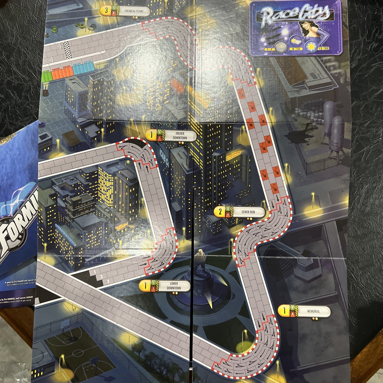 Formula D Board Game (Complete) asmodee Racing Game for 2-10 Players