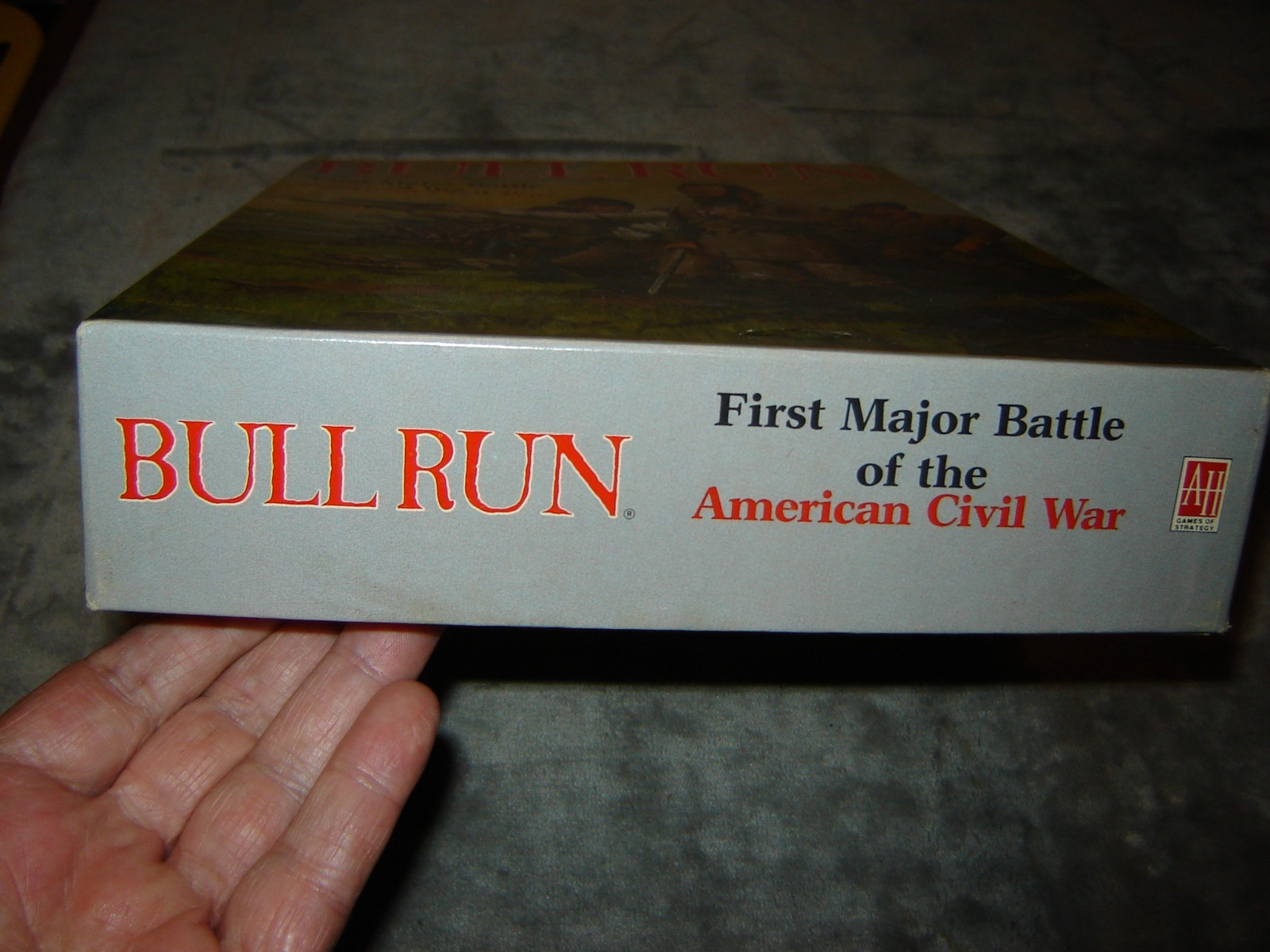 Avalon Hill Game Co. #847 Bull Run UNPUNCHED Never Played Excellent Cond NICE