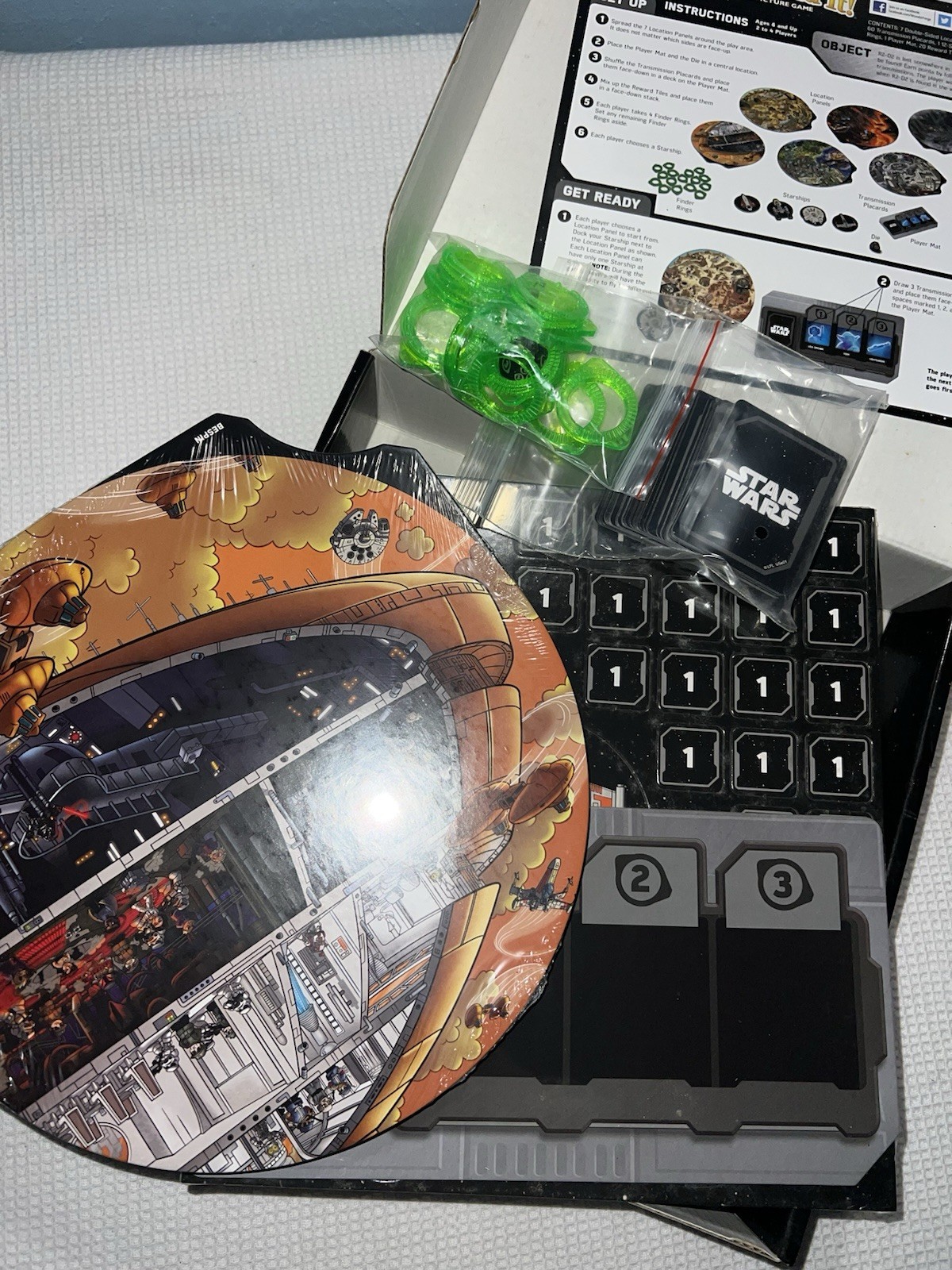 Wonder Forge Star Wars Eye Found It Board Game NEW With Sealed Items