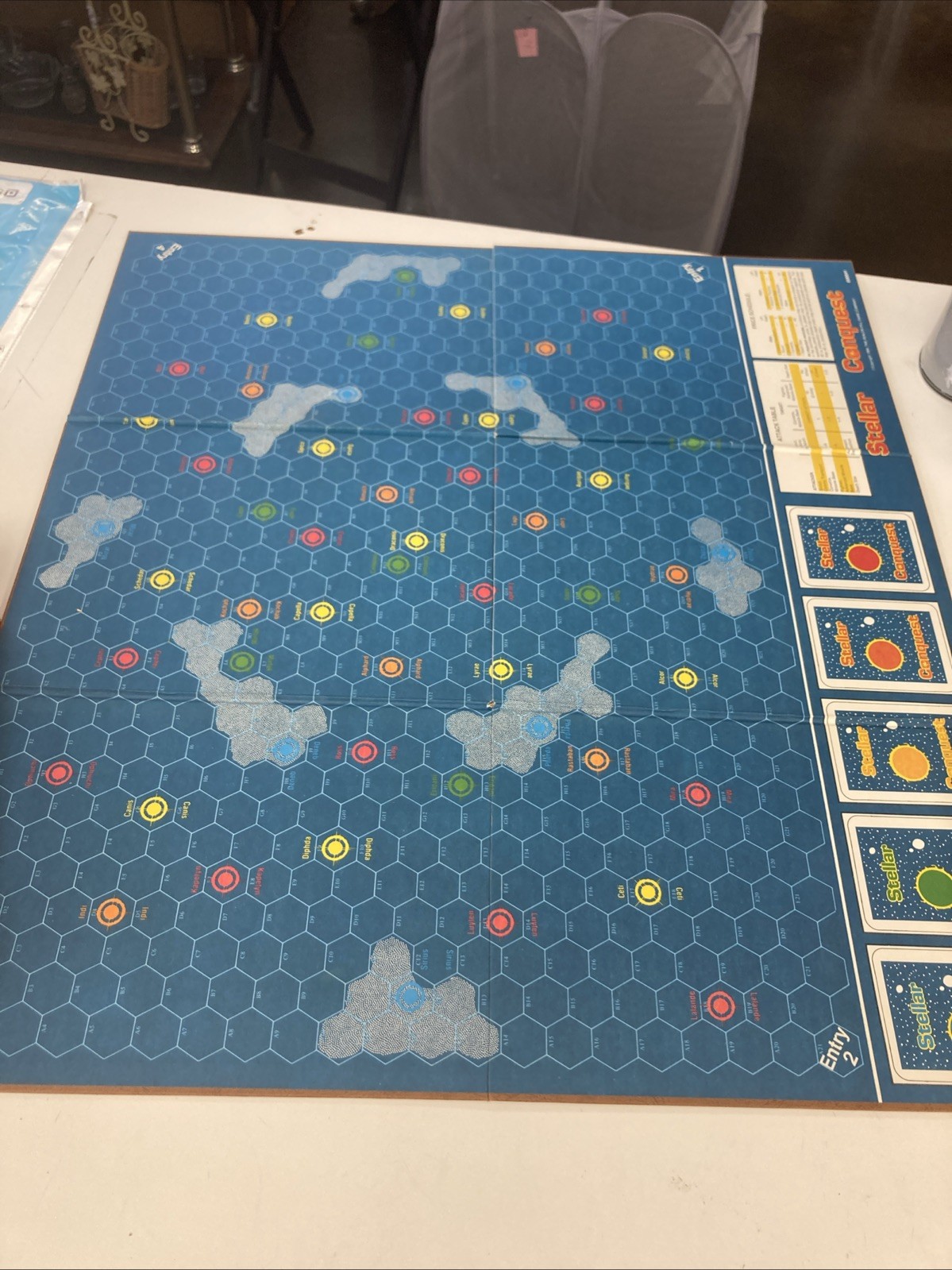 Vintage Stellar Conquest Board Game 1984 Avalon Hill Space Strategy Sci-Fi USA
