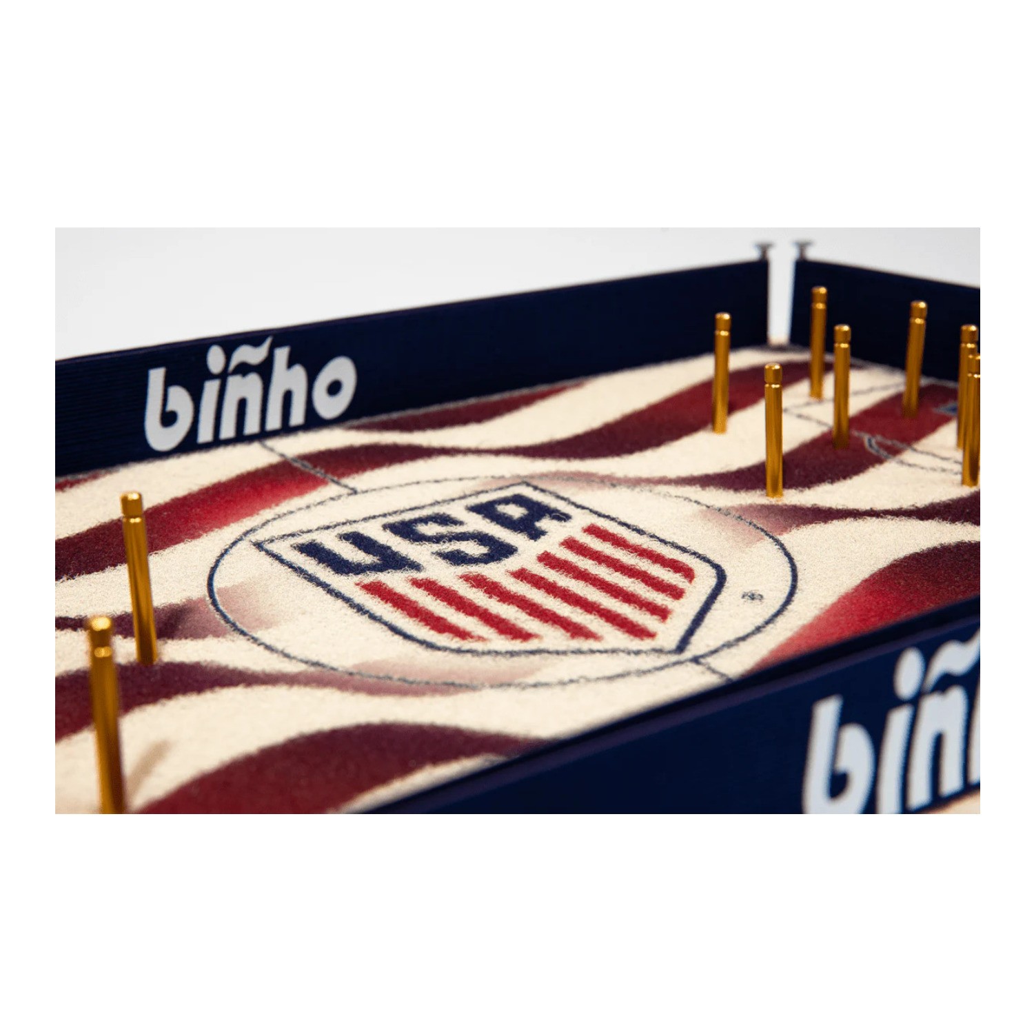 Binho Board Classic U.S. National Team Stripes Edition Tabletop Soccer Game