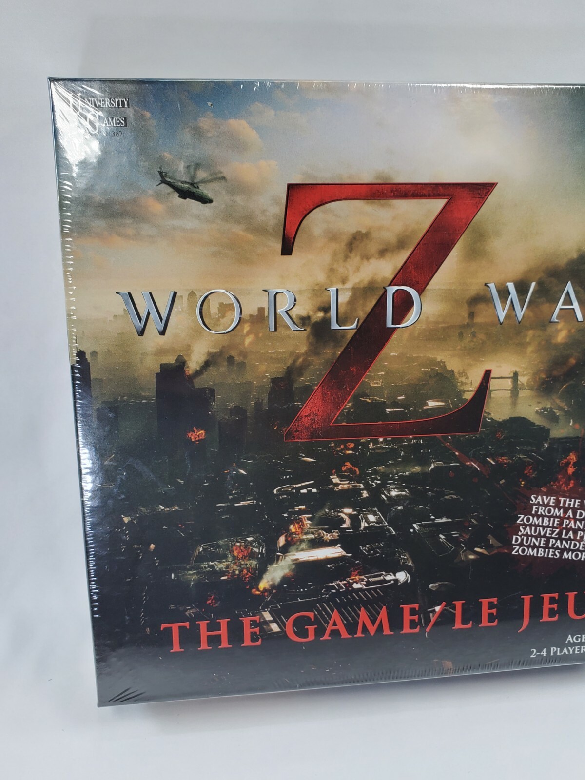 World War Z: The Game (English and French Edition) Board Game New Sealed!