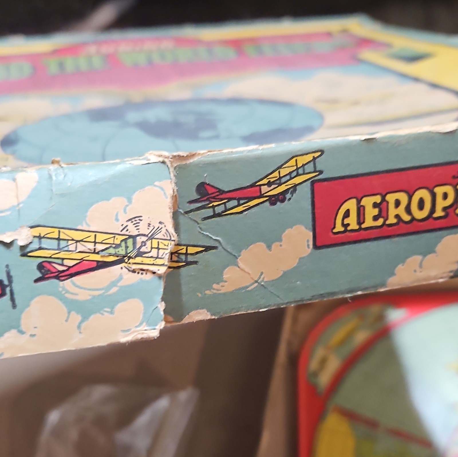 Wolverine Junior Round The World Fliers Aeroplane Race Aviation Toy