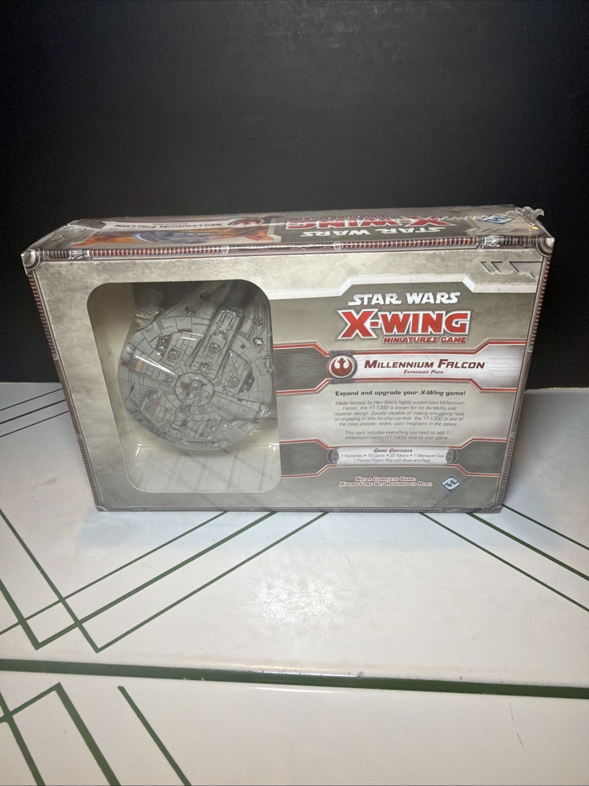 Star Wars X-Wing: Miniatures Game- Millennium Falcon Expansion Pack NEW SEALED