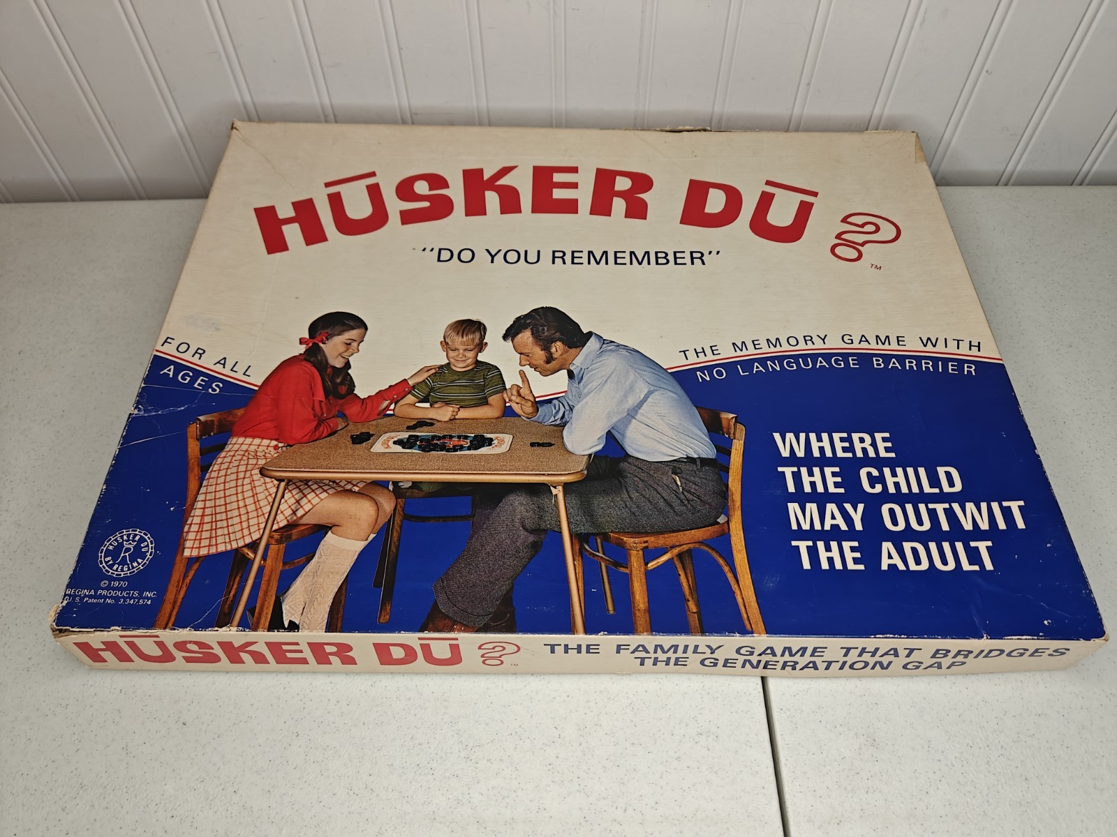 Vintage 1970 Husker Du Memory Game Do You Remember? Regina 99% Missing 1 Piece