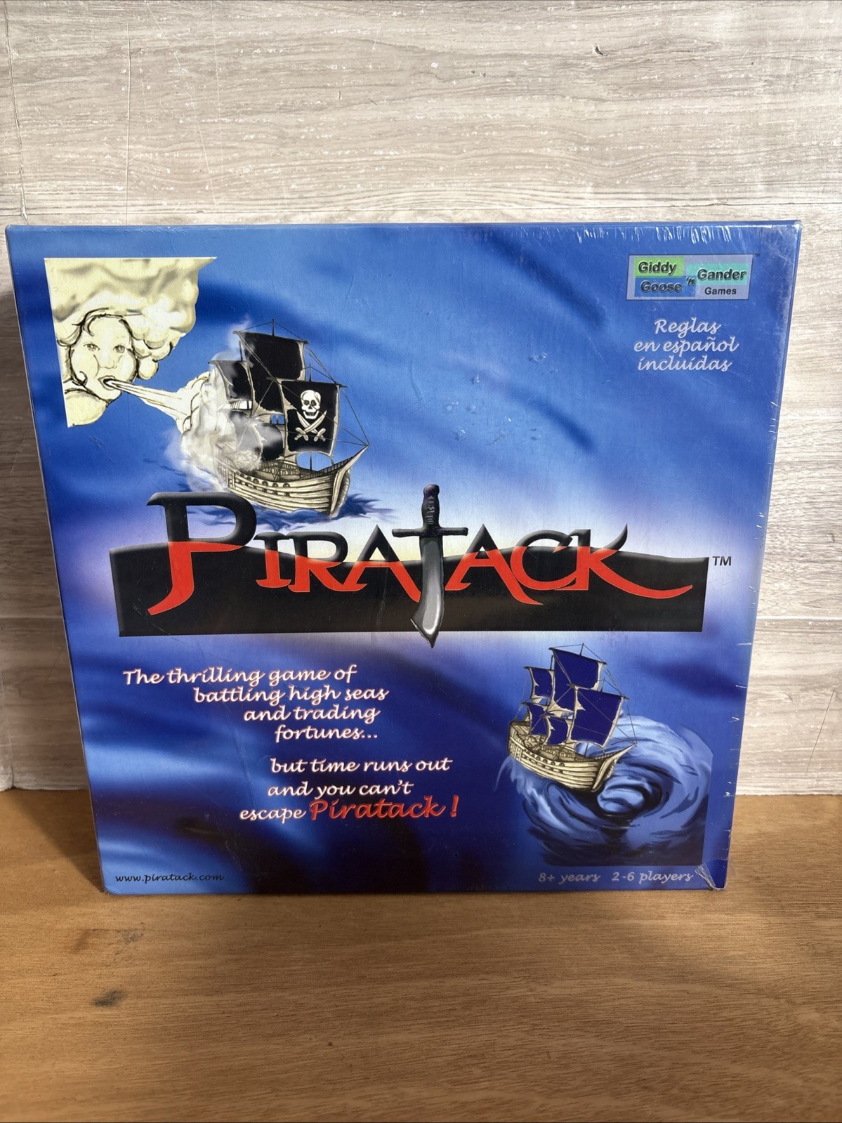 Piratack High Seas Battle Game New Sealed