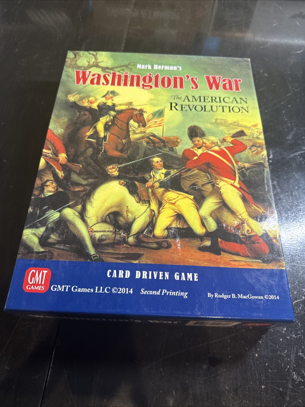 Washington’s War The American Revolution GMT Games Board Game UnPunched Complete