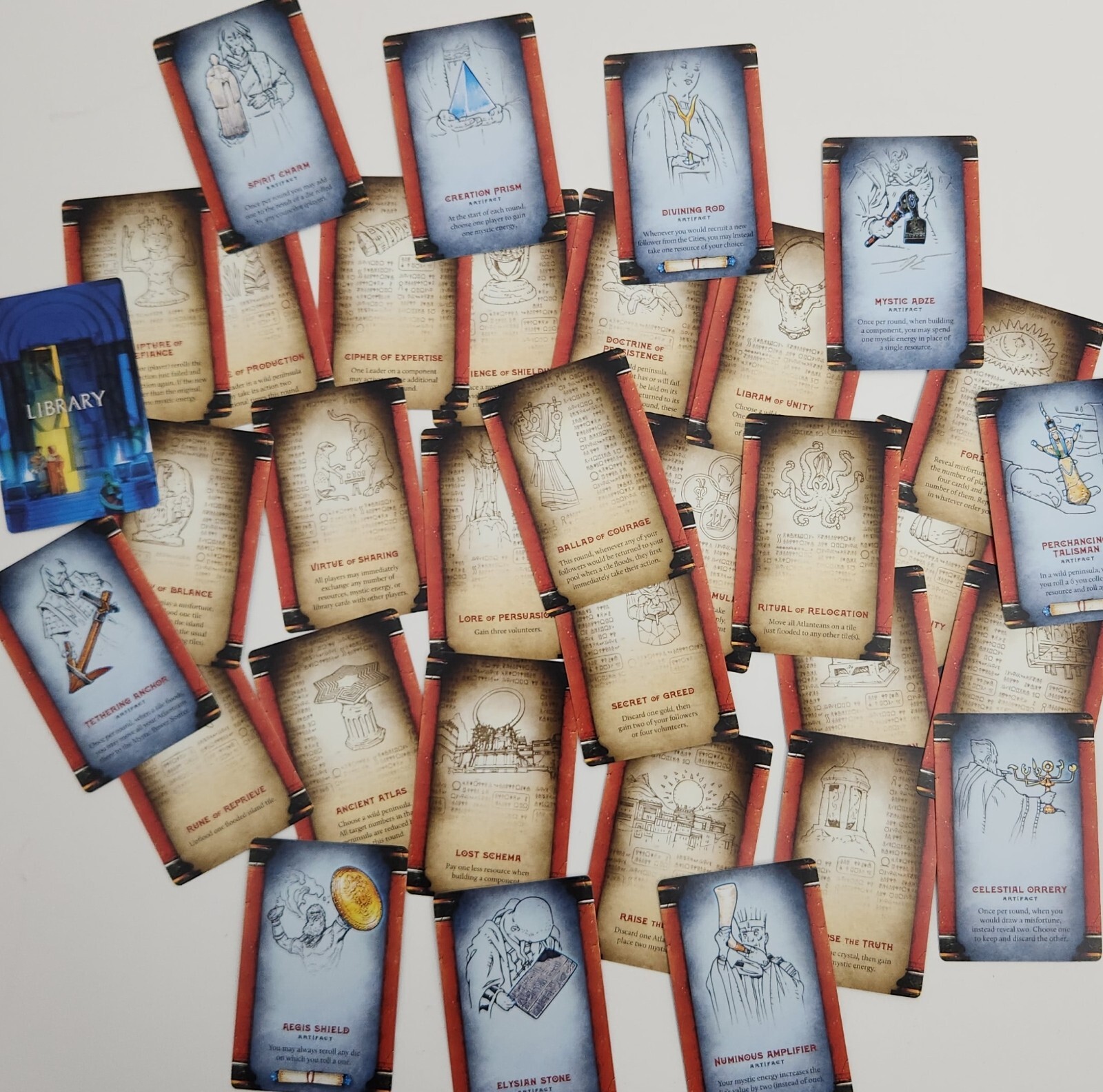 Atlantis Rising Monstrosities+Core Game+Extras Kickstarter by Elf Creek (NIS)