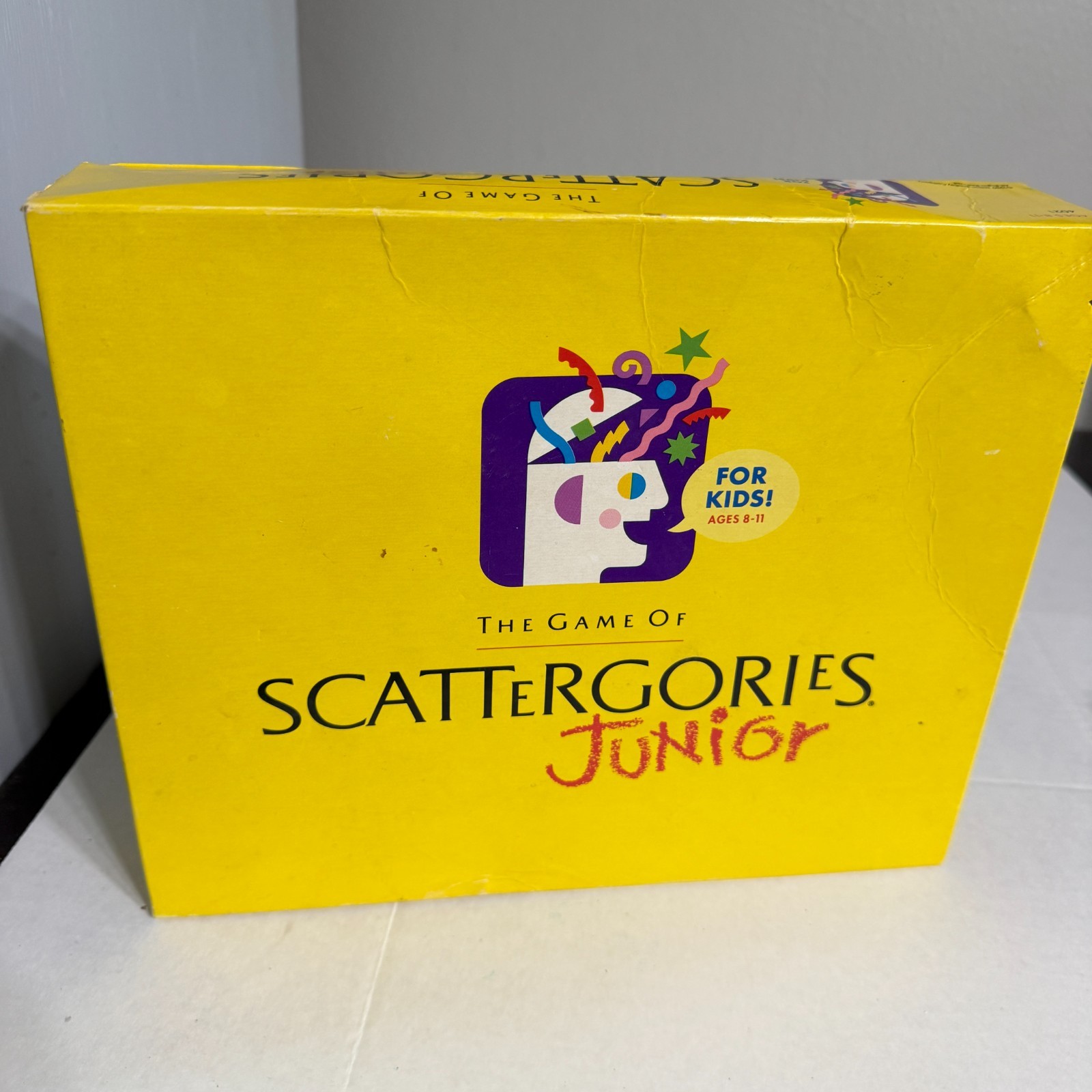 Scattergories Junior Milton Bradley 1989 Words Party Kids Family 8-11 Almost 100