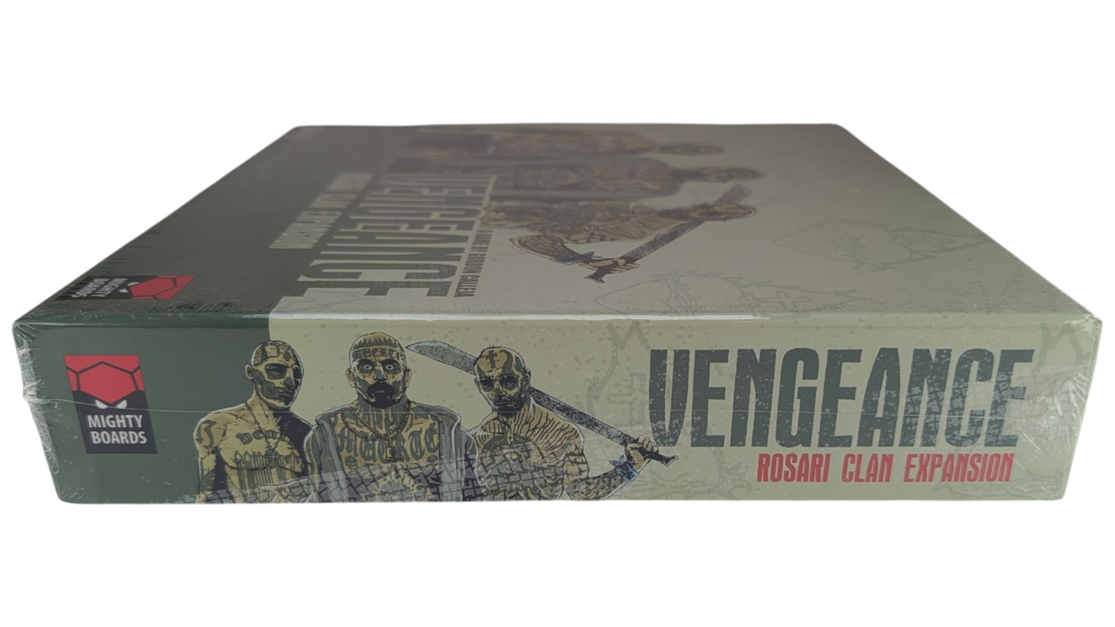 Vengeance Rosari Clan Expansion Board Game Mighty Boards Greenbrier New Sealed