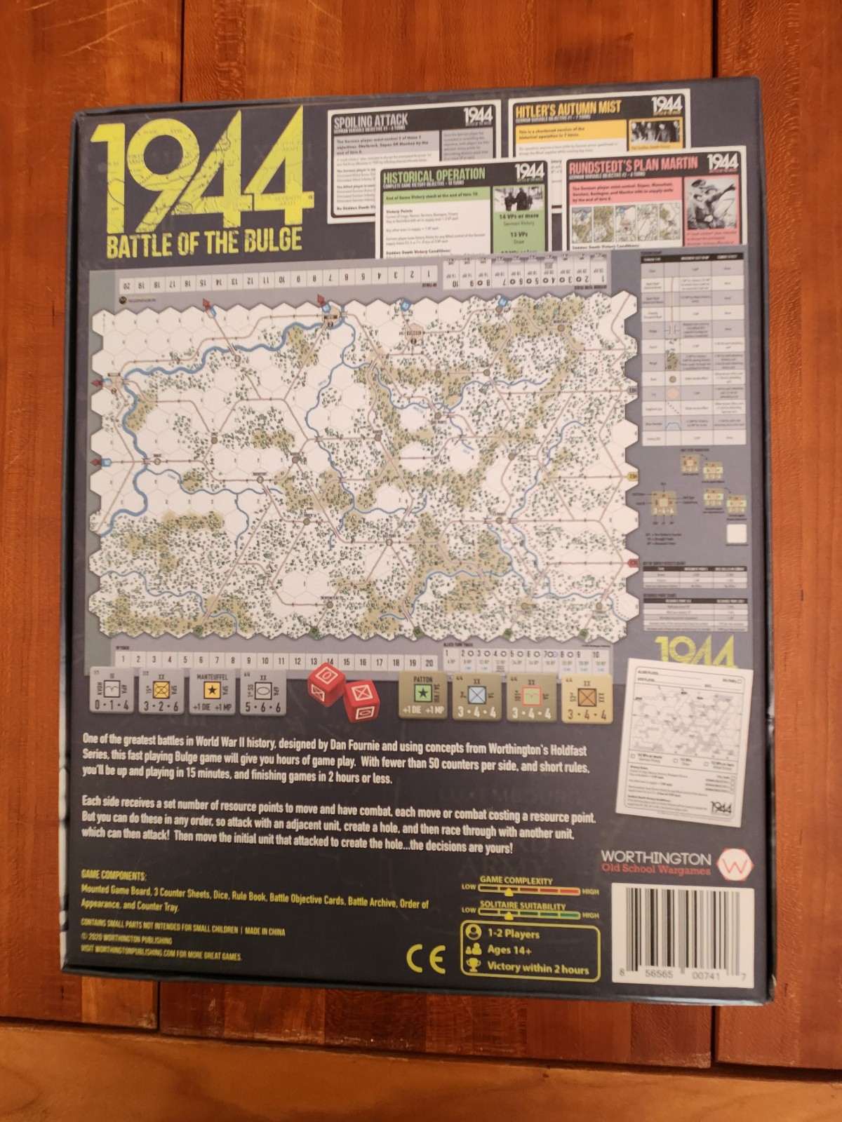 1944 Battle Of The Bulge by Worthington