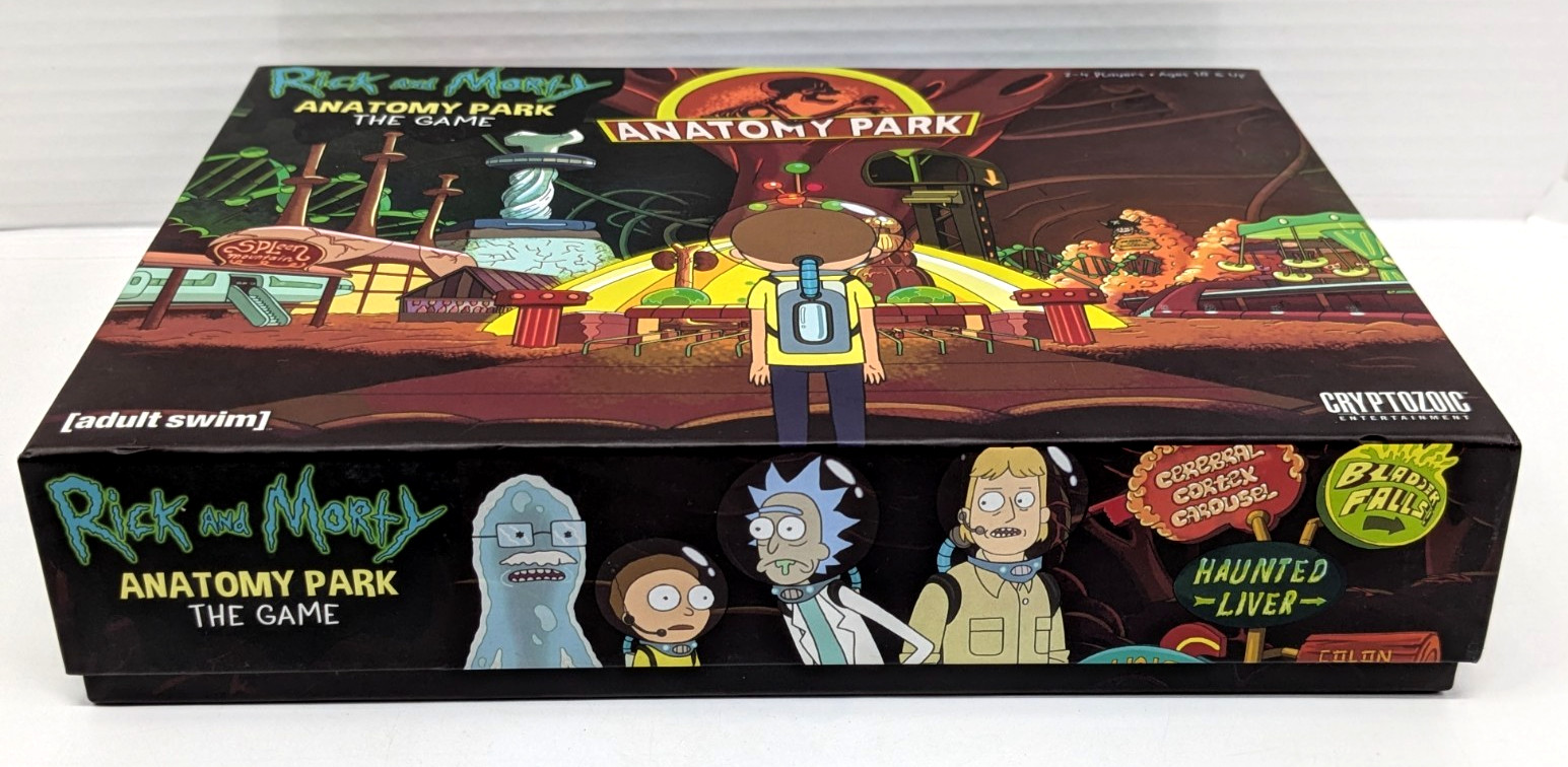 Rick and Morty Anatomy Park The Game Cryptozoic Entertainment Adult Swim 2017