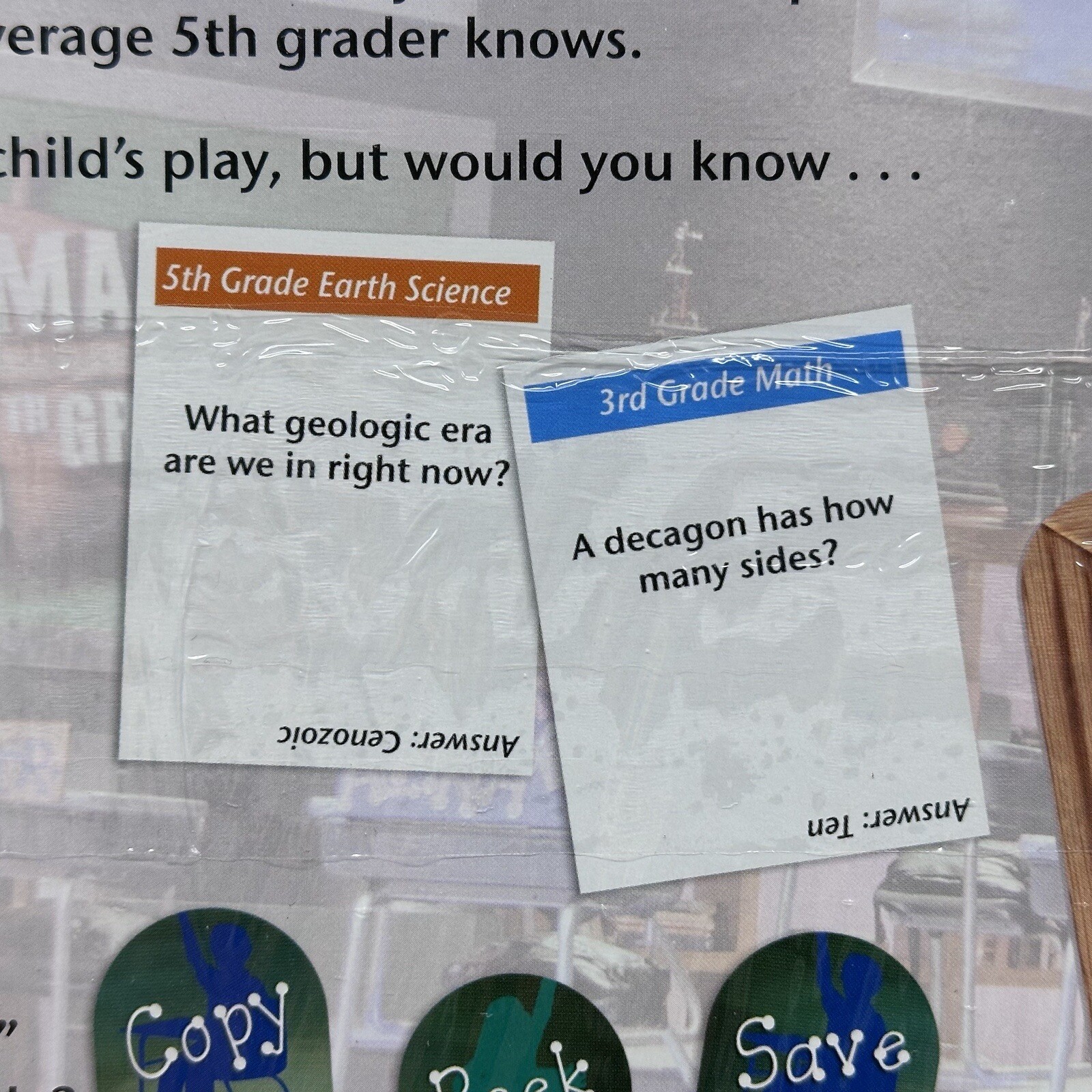 Are You Smarter Than A 5th Grader? Board Game 2007 Family Fun Ages 8+ School NEW