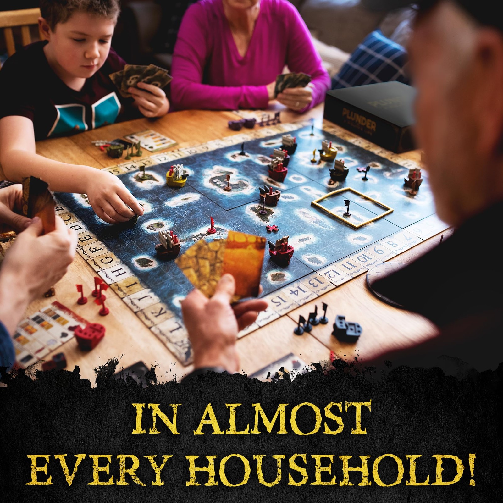 Board Game Plunder A Pirate s Life Family Adults Kids Party Pirates strategy