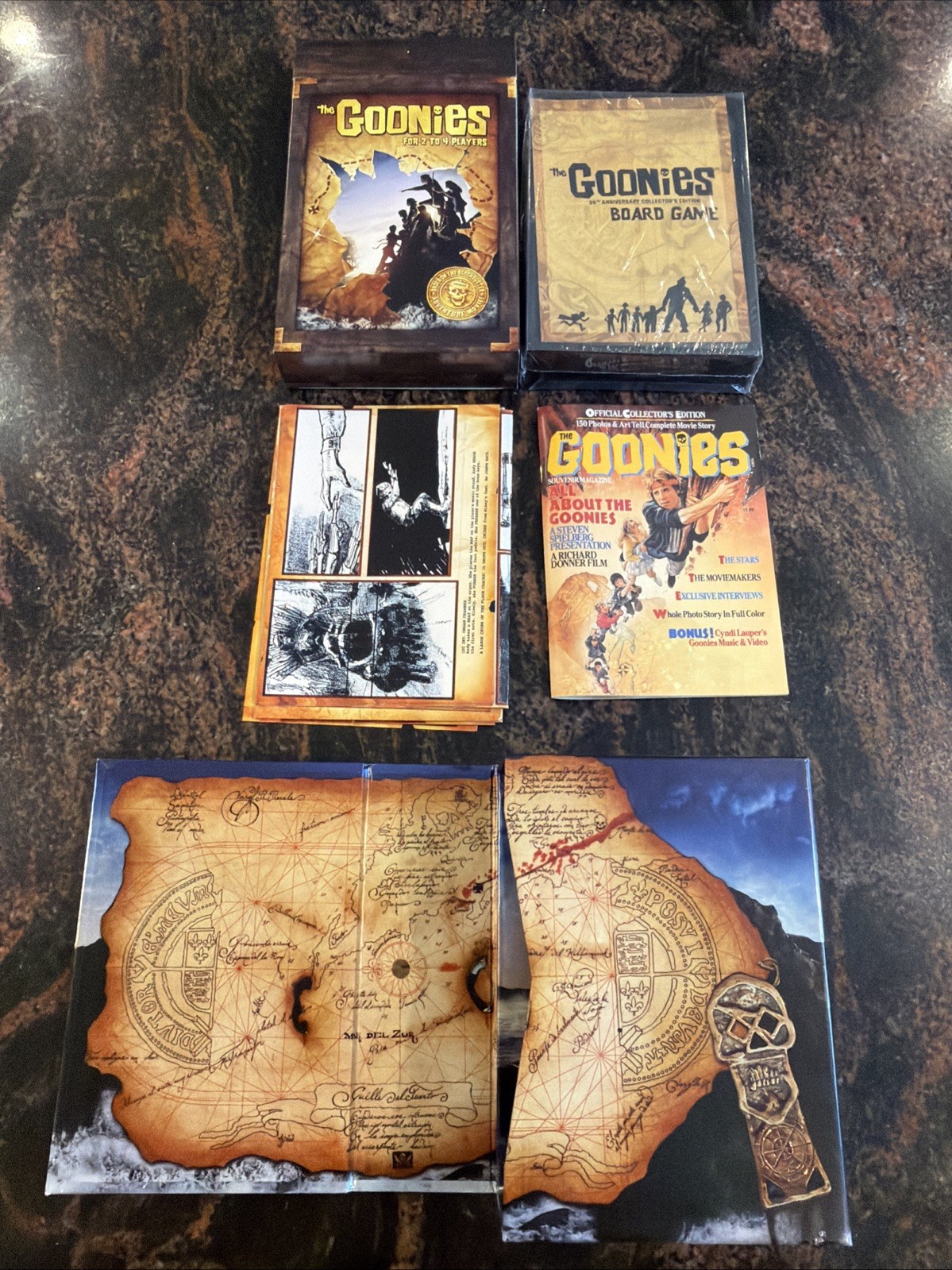 Warner Bros. The Goonies Board Game Collector’s Edition 20th Anniversary 2005