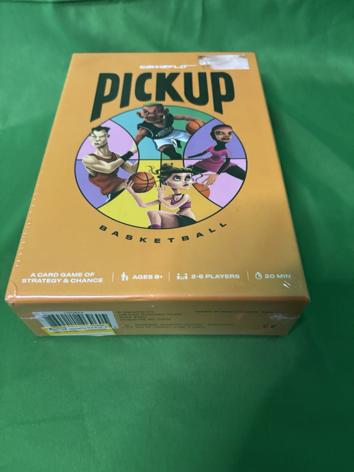 Gameflo Pickup Basketball Card Game Of Strategy Ages 8+ 2 – 6 Players NIB SEALED