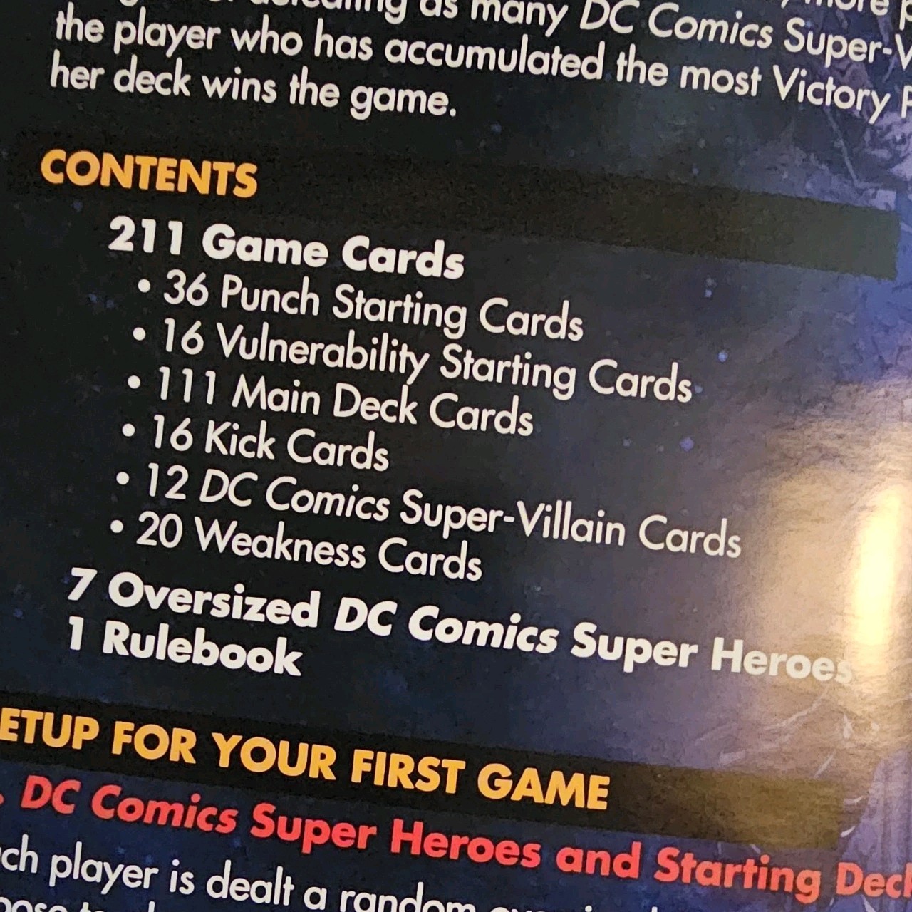DC COMICS Deck-Building Game Heroes Unite Cryptozoic Cards Super Villains 2013