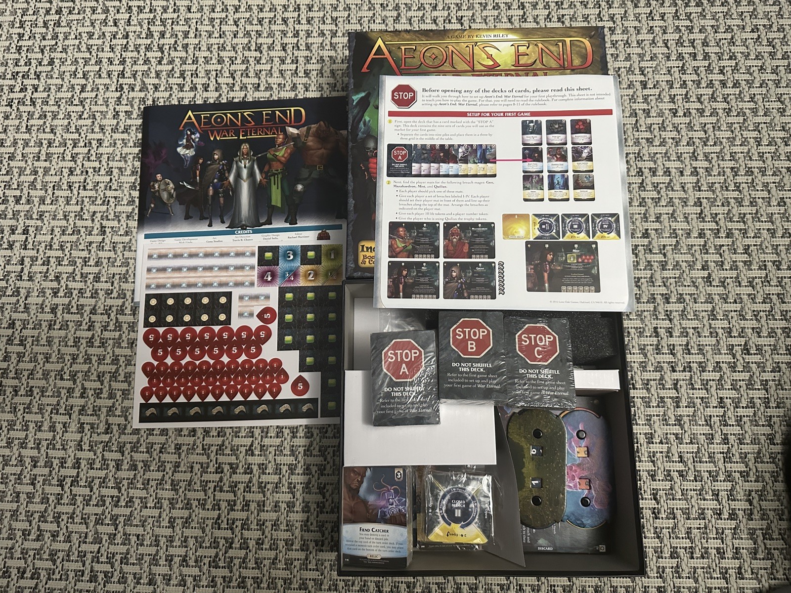 (Indie) Aeon’s End: War Eternal Deck Building Board Game – New