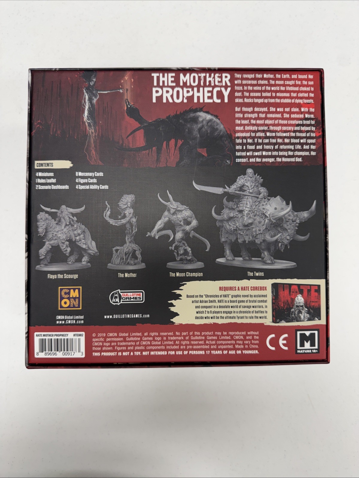 C-MON Games HATE: THE MOTHER PROPHECY expansion COMPLETE ng52102