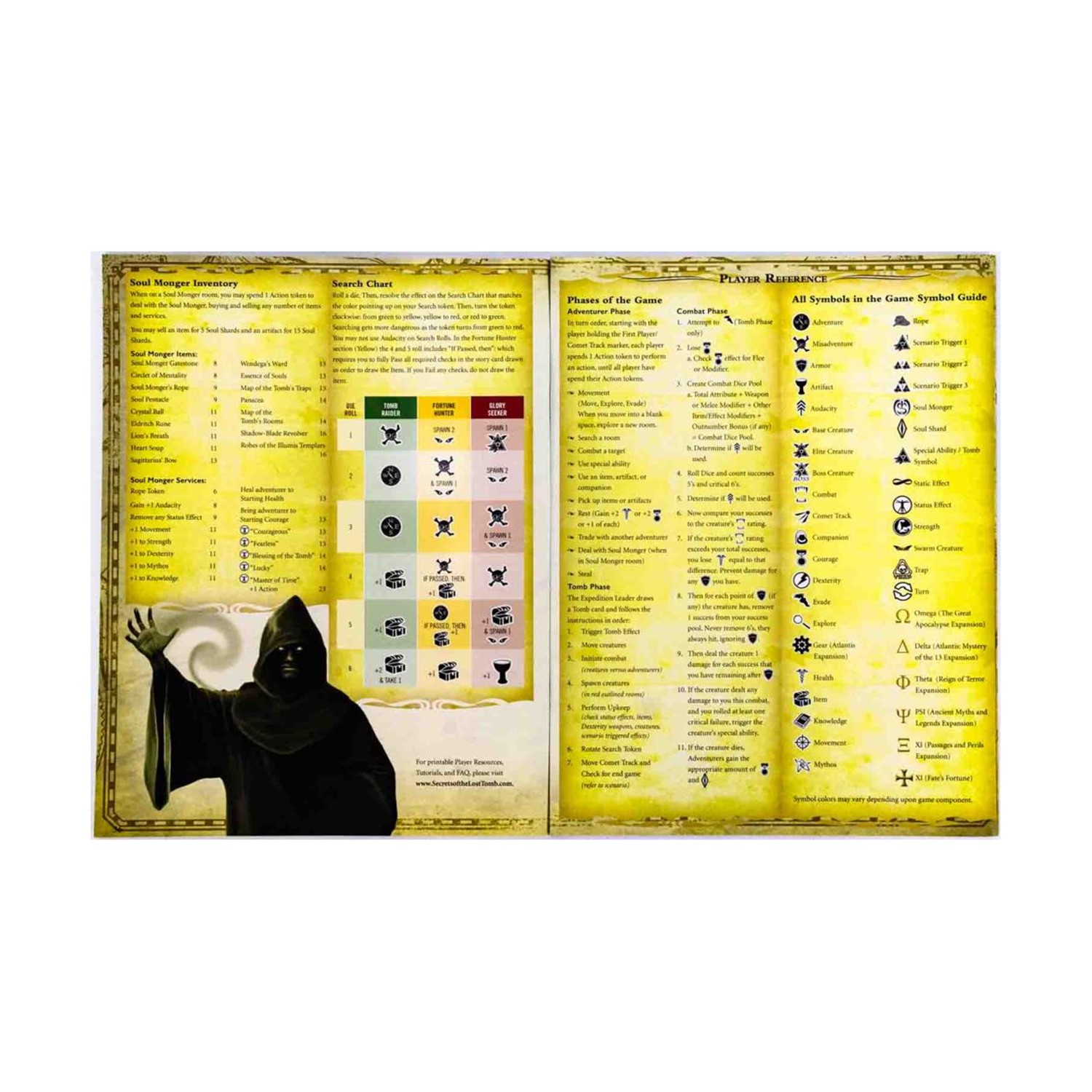 Everything Epic Boardgame Secrets of the Lost Tomb (2nd Ed) – Rules Only! EX