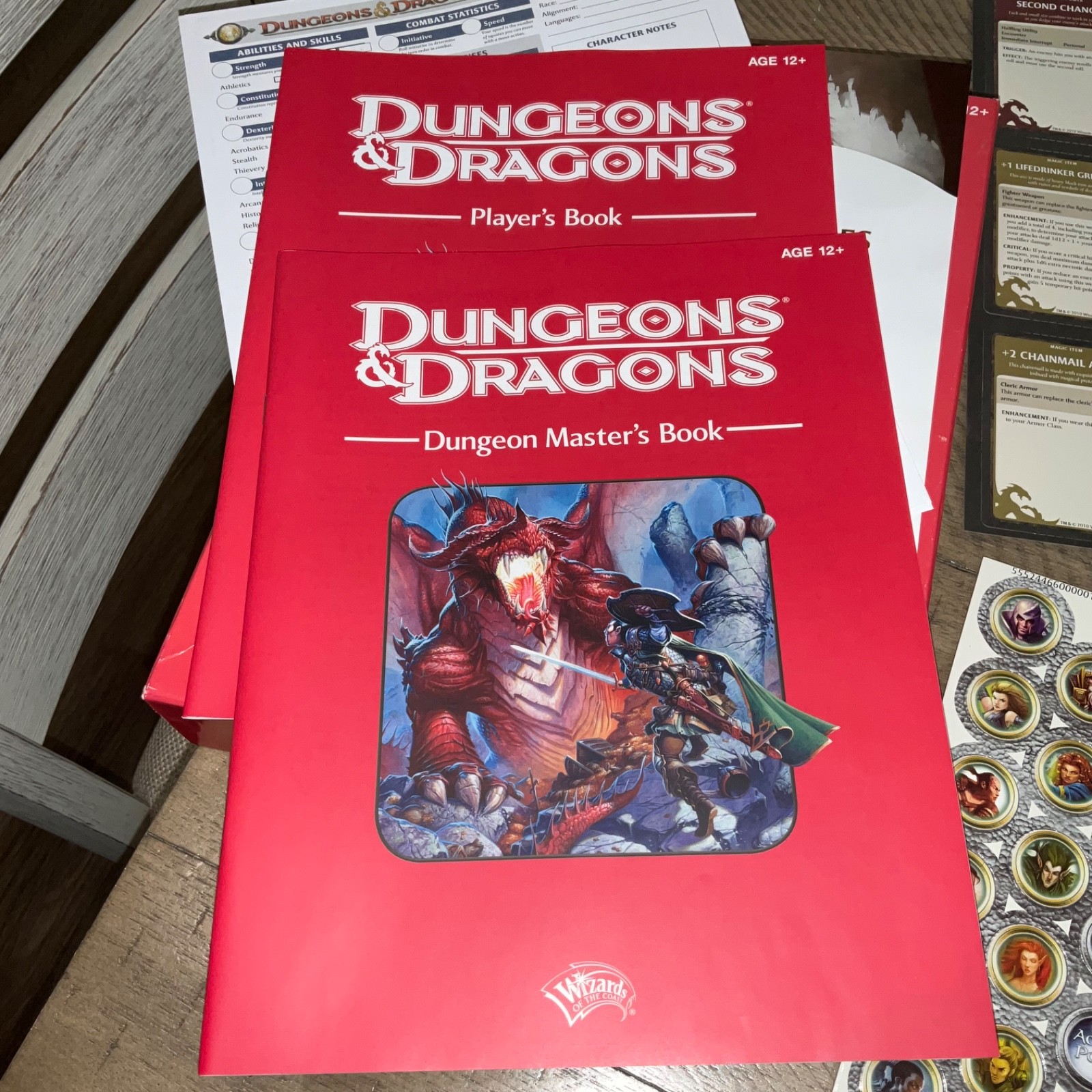 Dungeons & Dragons 2011 Starter Set D&D Red Box UNUSED NO DICE
