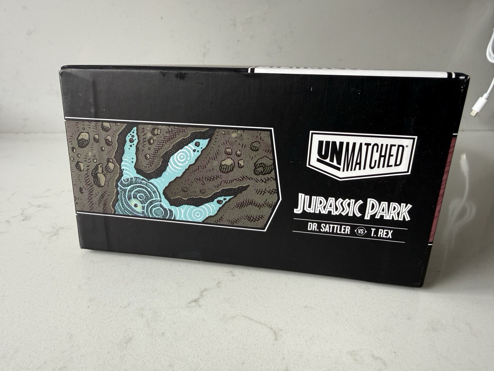 Restoration Games – Unmatched: Jurassic Park – Dr. Sattler VS T.Rex – COMPLETE!