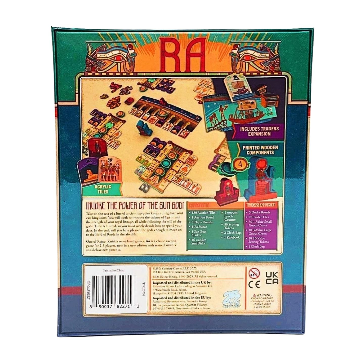 RA: The Sun God Edition (Includes Ra: Traders) by 25th Century Games – SEALED